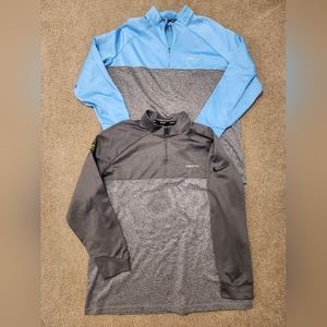 Men's Nike Golf Zip Up Pullover Bundle of 2
